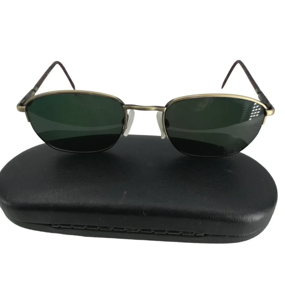 Neostyle Galleria 223 Half Rim Gold Brown Eyeglasses Glasses Frames 50-20-145